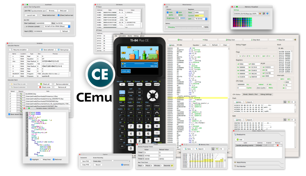 [Calculatrices] CEmu TI v2.0 Dev (2025/03/04) - Emu-France
