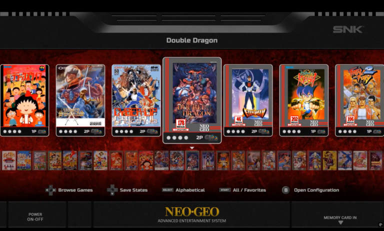 [Consoles de salon] PC Classic Mini NeoGeo v1.1 - Emu-France