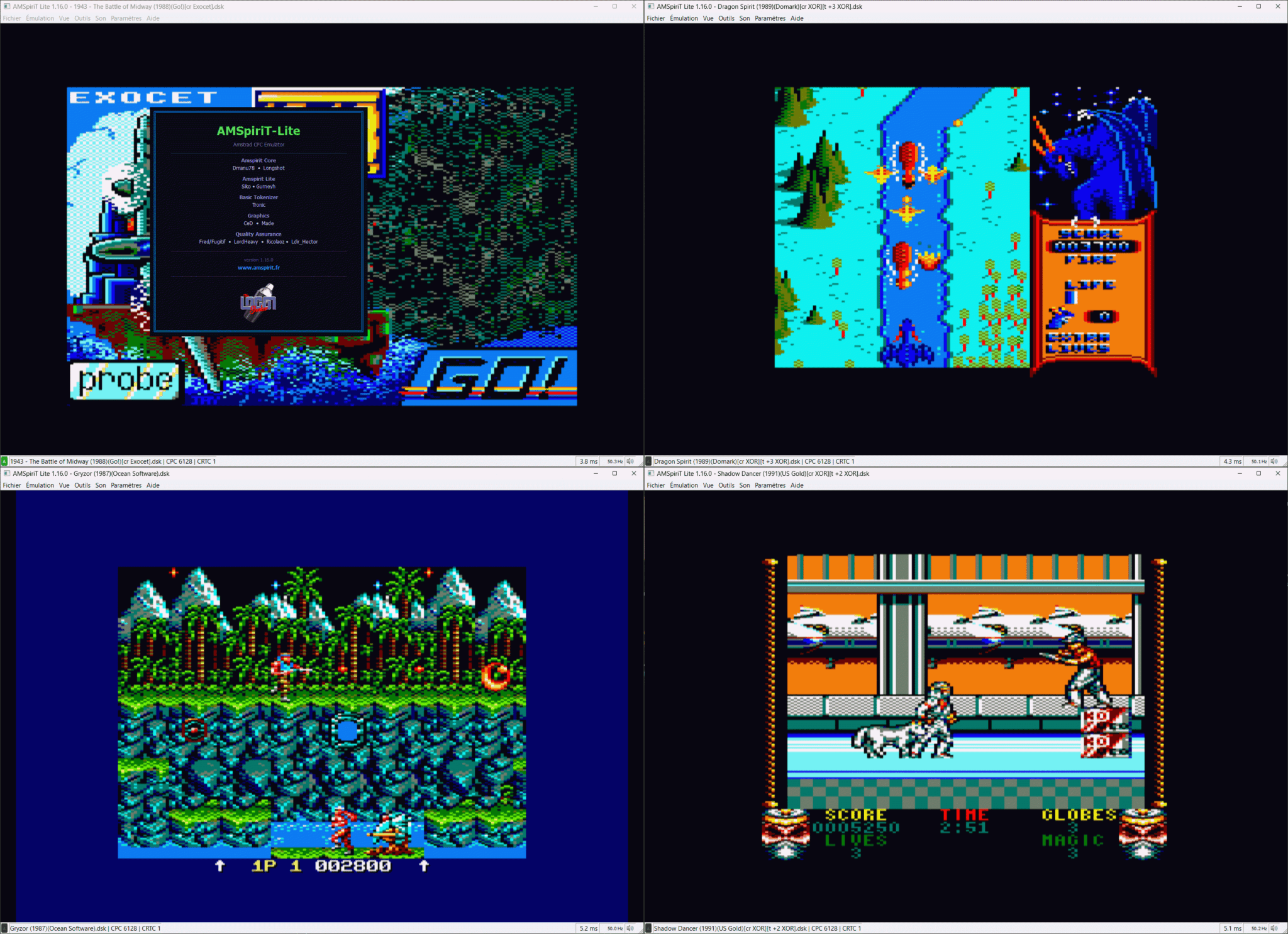 [Ordi.] AMSpiriT (Lite) v1.16 - Emu-France